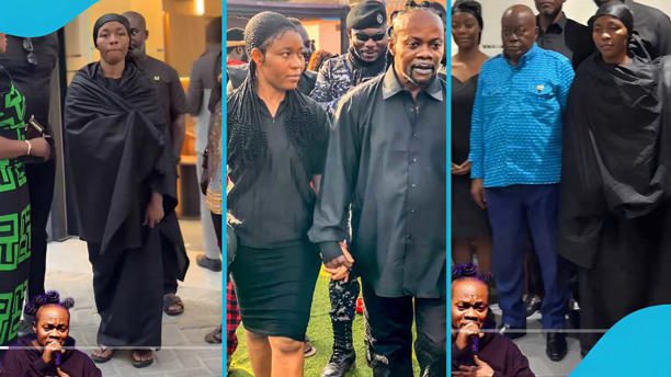 Daddy Lumba’s Wife, Family Visit Akufo-Addo’s House