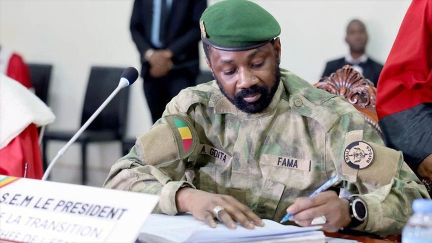 mali Col Assimi Goita leader of transition