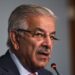 Pakistan’s Defence Minister, Khawaja Mohammad Asif.