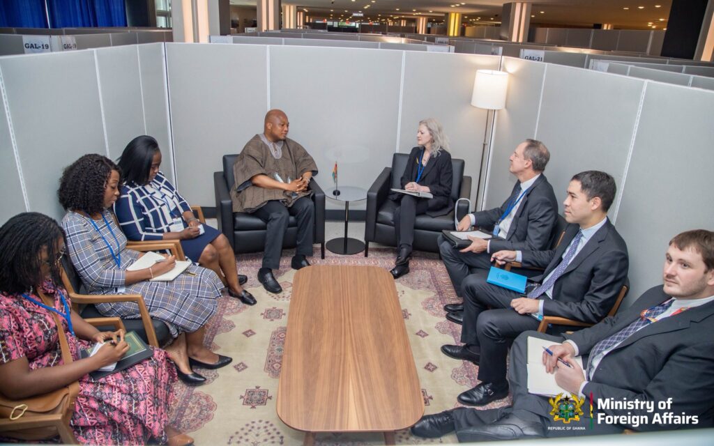 US Lifts Visa Restrictions on Ghana After Successful Diplomatic Talks 3 Ablakwa @UNGA 3