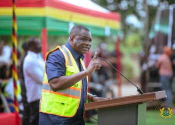 Hon. Governs Kwamen Agbodza, Roads and Highways Minister