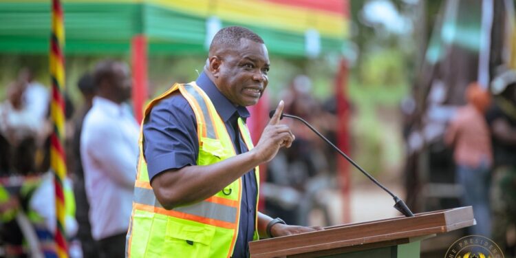 Hon. Governs Kwamen Agbodza, Roads and Highways Minister
