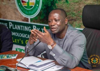 Minister of Lands and Natural Resources, Emmanuel Armah-Kofi Buah