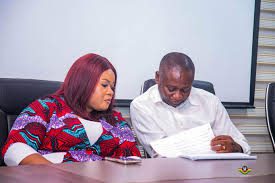 Felix Gyamfi and Ruth Seddoh