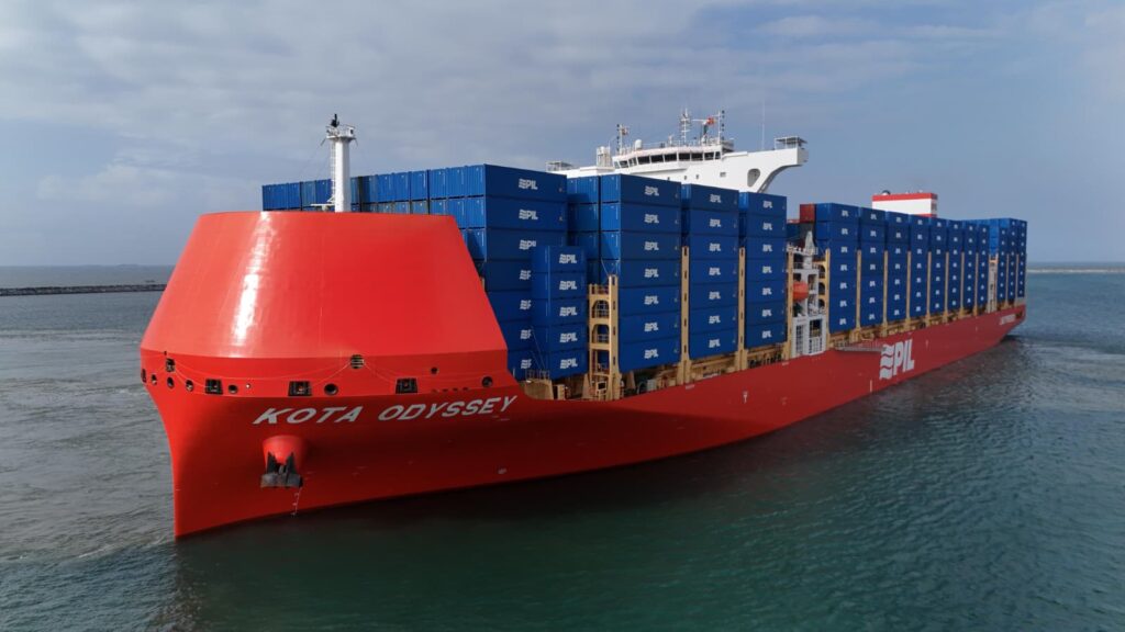 First LNG Dual-Fuel Container Vessel in Ghana