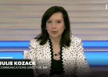 IMF Communications Director Julie Kozack