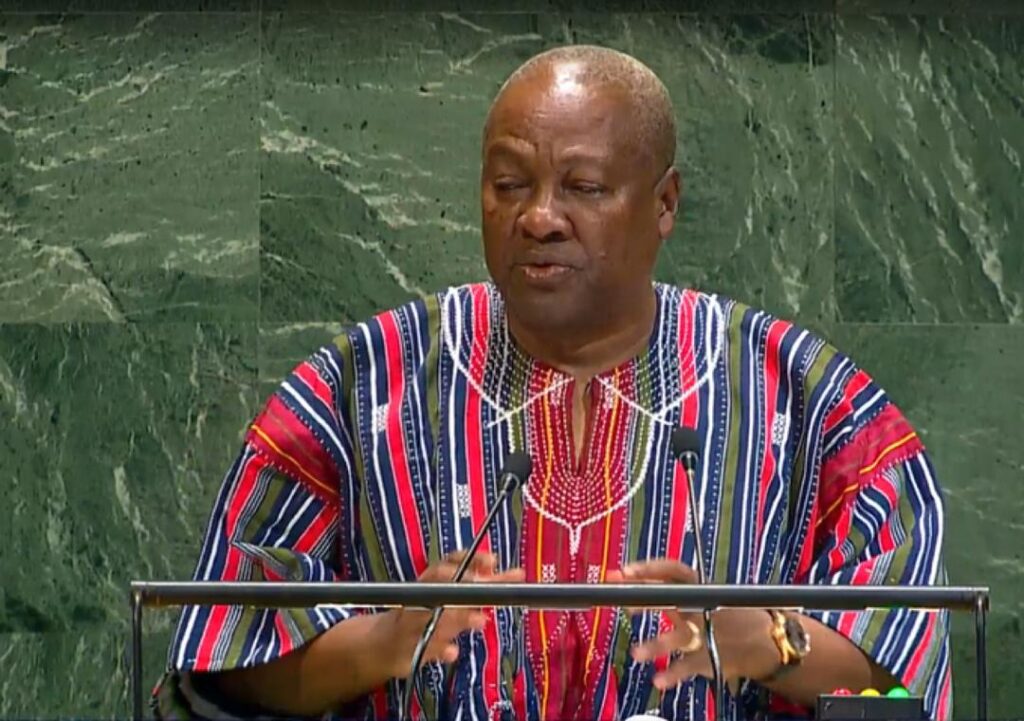 Ghana’s President John Dramani Mahama