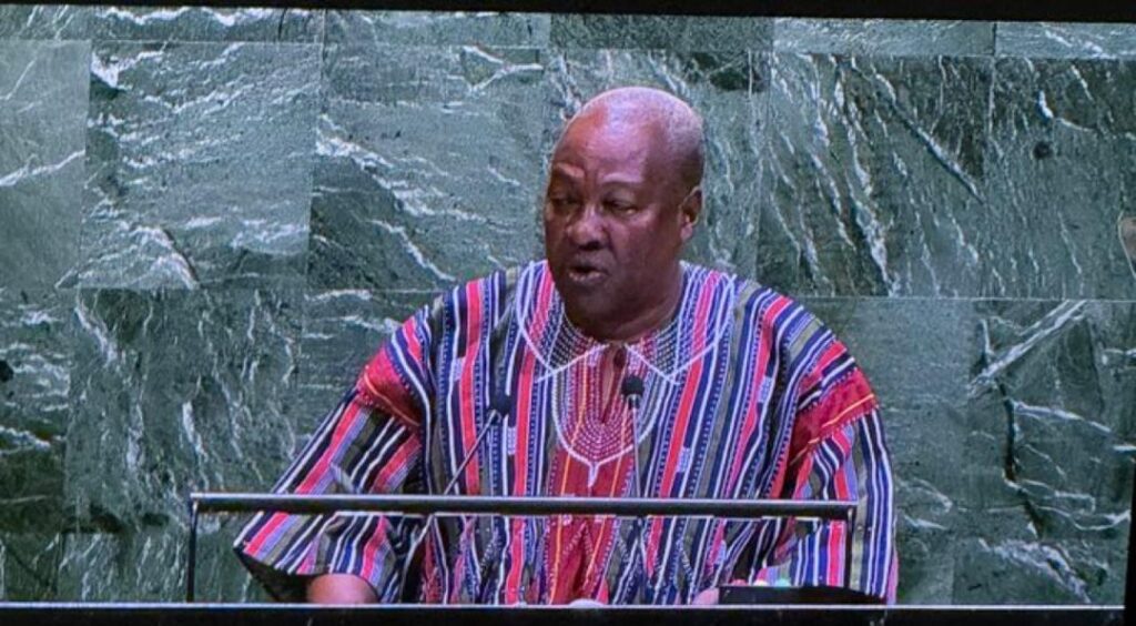 Ghana’s President John Dramani Mahama