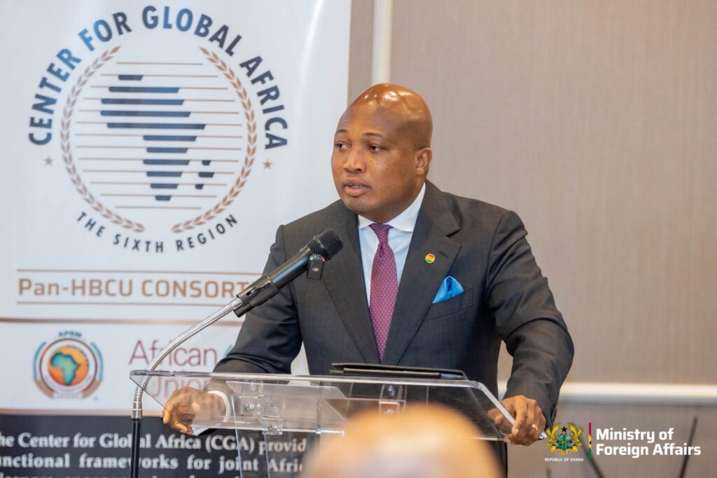 Minister for Foreign Affairs, Hon. Samuel Okudzeto Ablakwa