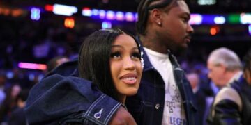 Cardi B and Stefon Diggs