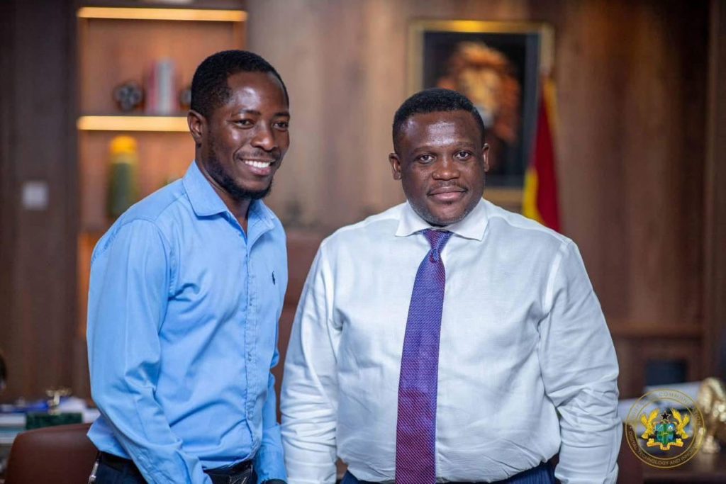 Lekzy DeComic, Foster Romanus, Visit Sam George