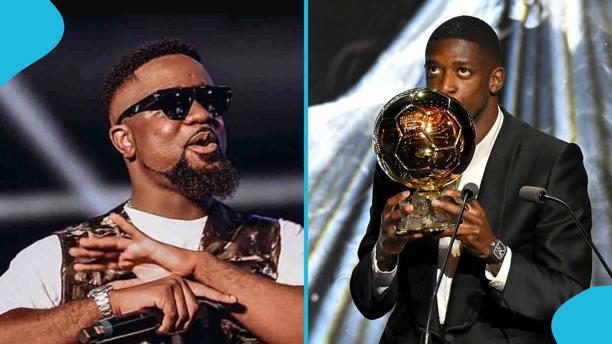 Sarkodie Recounts First Encounter with Ballon d'Or Winner Dembele
