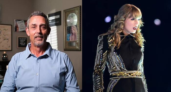 Rick Barker and Taylor Swift