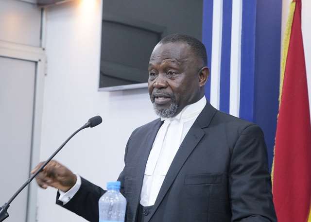 Attorney General and Minister for Justice, Dr. Dominic Akuritinga Ayine