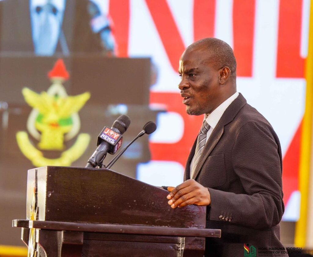 Education Minister Haruna Iddrisu