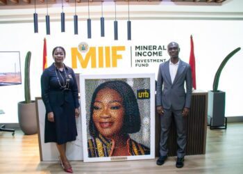 Mrs. Justina Nelson, Chief Executive Officer of the Minerals Income Investment Fund (MIIF)