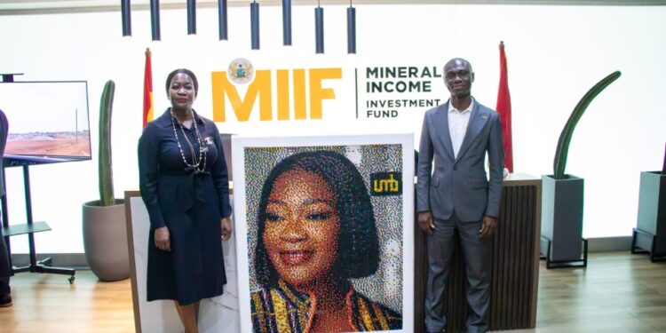 Mrs. Justina Nelson, Chief Executive Officer of the Minerals Income Investment Fund (MIIF)