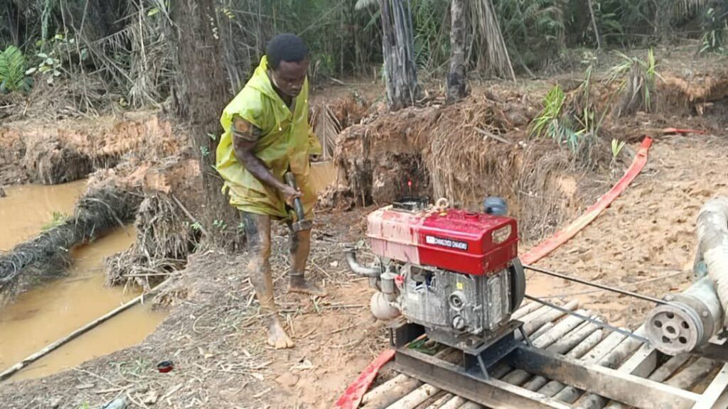 NAIMOS Task Force Raids Western Region Galamsey Hideouts, Hundreds Surrender 4 NAIMOS Raid 3