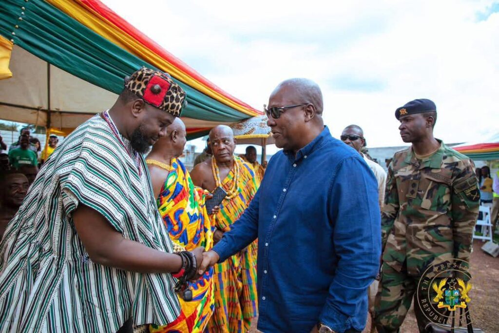 President Mahama @WR Tour 1