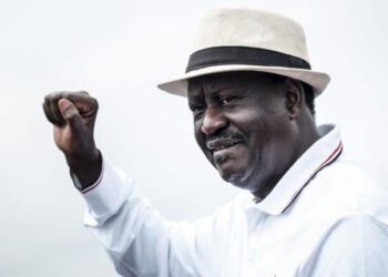 Kenyan opposition leader Raila Odinga.