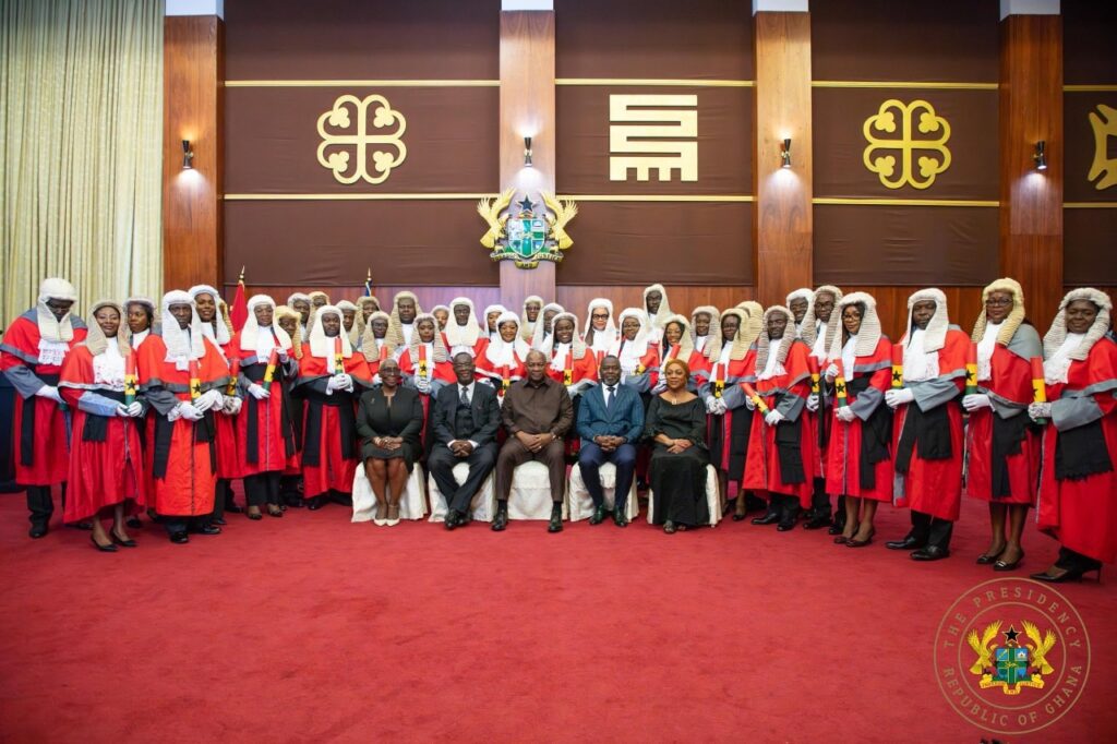 Sworn in High Court Judges 1