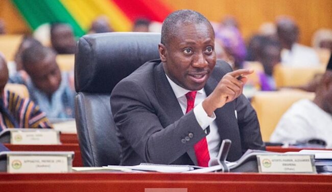 Minority Leader and Member of Parliament for Effutu, Alexander Kwamena Afenyo Markin