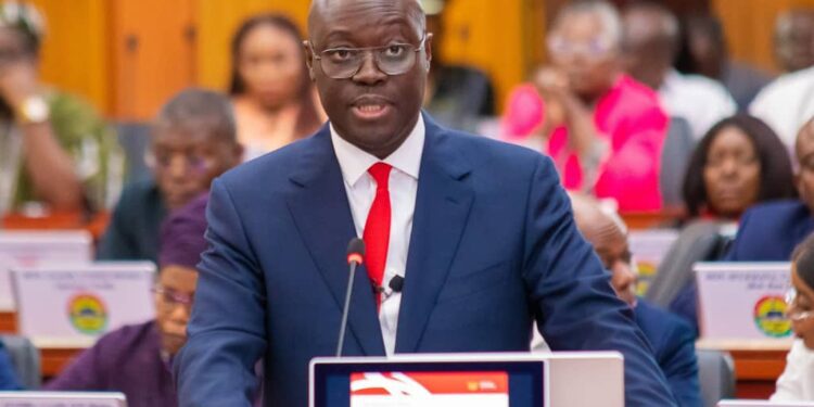 Minister for Finance and acting Minister for  Defence, Dr. Cassiel Ato Forson