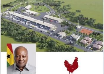 Artistic View of the Bechem Poultry Processing Plant