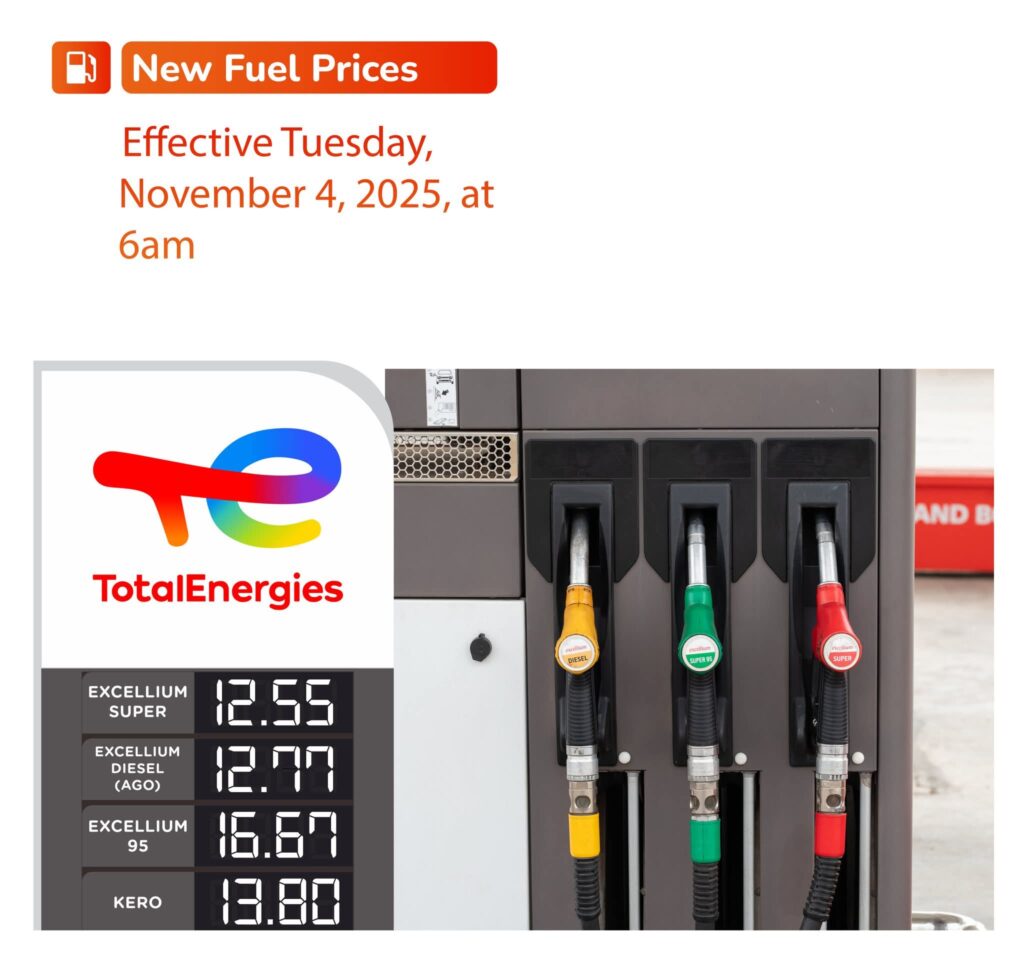 TotalEnergies New Fuel Prices