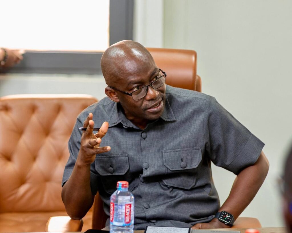 Acting CEO Kwame Ntow Amoah
