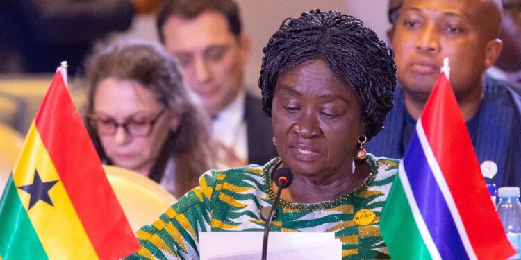 Ghana Rallies AU-EU Partners to Confront Rising Extremism, Reparations 1 Vice President Professor Naana Jane Opoku-Agyemang