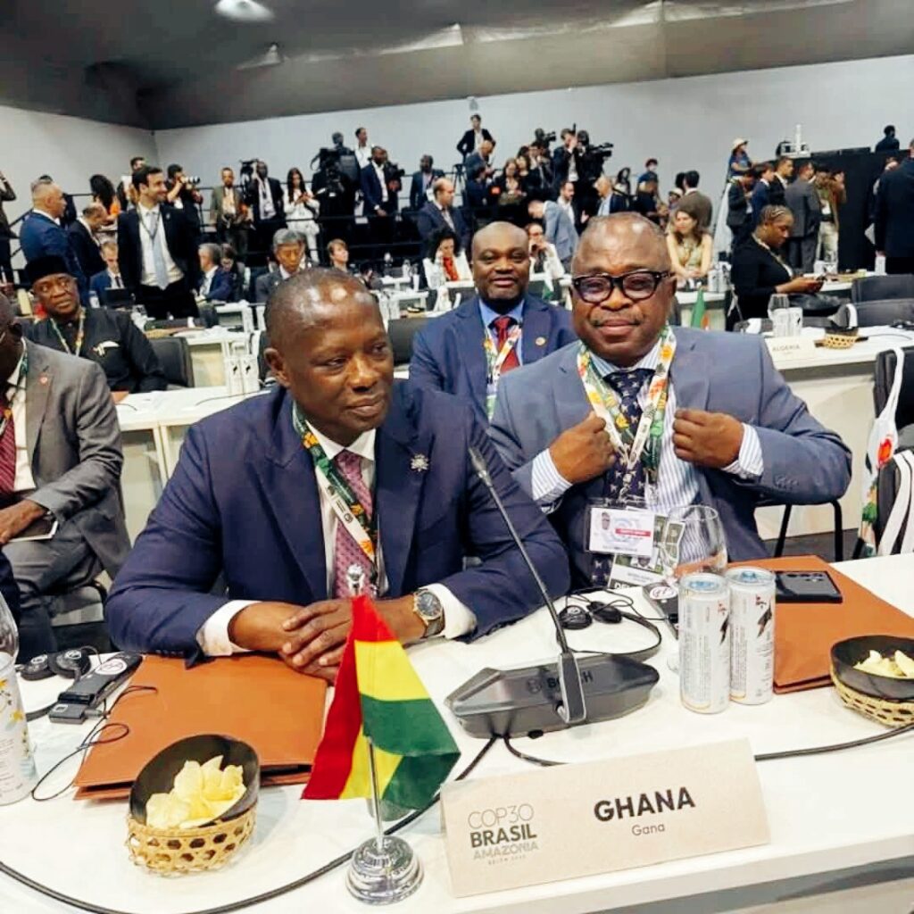 Hon. Emmanuel Armah-Kofi Buah (MP), Minister for Lands and Natural Resources