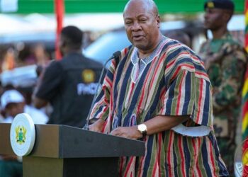 His Excellency John Dramani Mahama, President of the Republic of Ghana