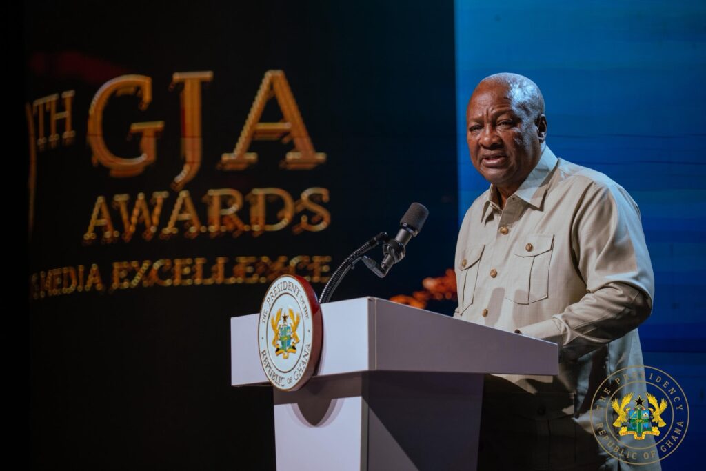 Mahama Says Reset Agenda Will Restore the Moral Foundations of Ghana 5 President Mahama @GJA Awards 5