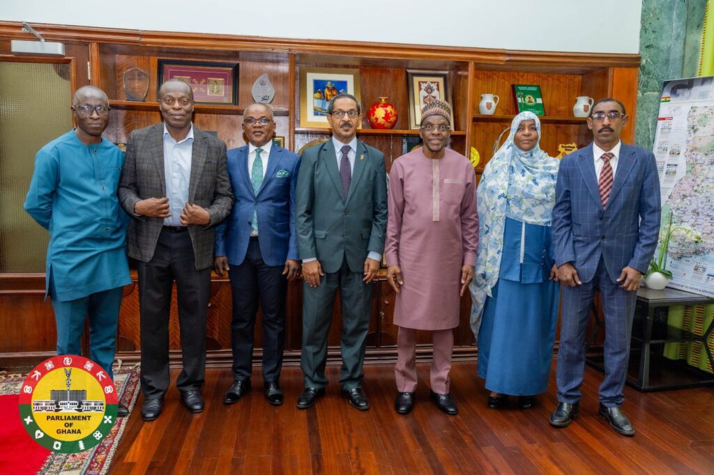Sudanese Ambassador Pays Courtesy Call on Speaker Bagbin, Seeks Ghana’s Support for Peace 2 Sudan deligation