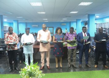 Newly inaugurated members