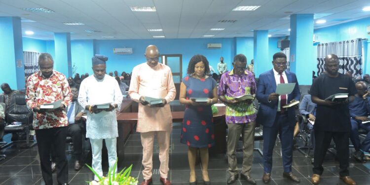GAEC Inducts Seven Institute Management Boards 1 Newly inaugurated members