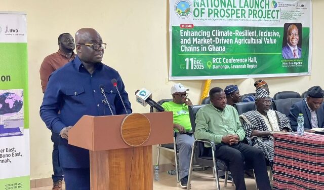 Agric Minister Launches $147.3 m Mega PROSPER Project to Lift 420,000 Ghanaians out of Rural Poverty 1 Agric Minister Launches $147.3 m Mega PROSPER Project to Lift 420,000 Ghanaians out of Rural Poverty