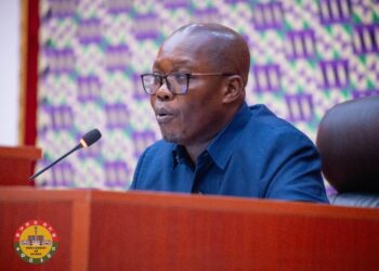 First Deputy Speaker, Hon. Bernard Ahiafor