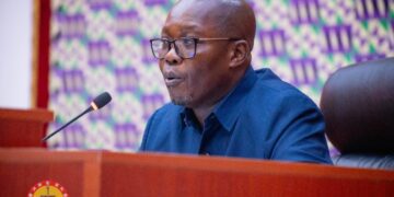 First Deputy Speaker, Hon. Bernard Ahiafor