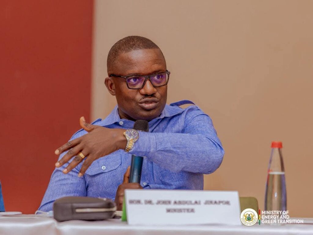 John Abdulai Jinapor, Minister for Energy and Green Transition