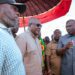 President John Dramani Mahama leading the sodcutting ceremony of the Ho Oxygen Housing Project