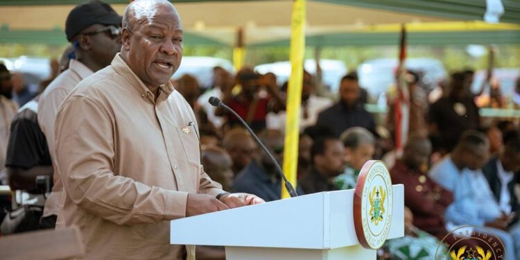 Mahama Unveils Cedi-Priced District Housing Scheme Backed by ₵1.5bn Investment 1 President John Dramani Mahama