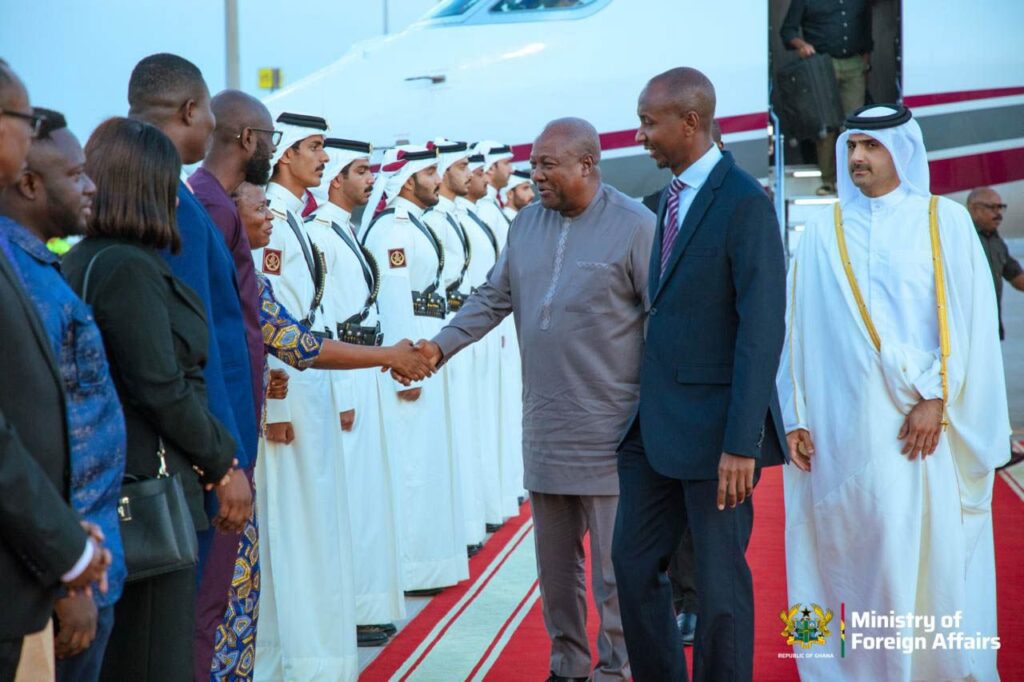 President Mahama @Doha 1