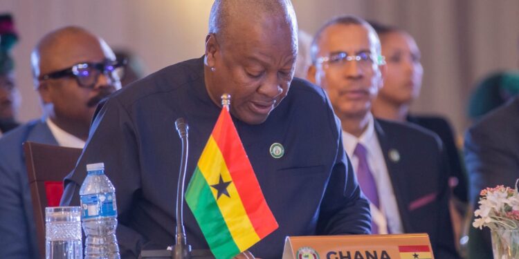 President  John Dramani Mahama @ECOWAS Heads of State Meeting