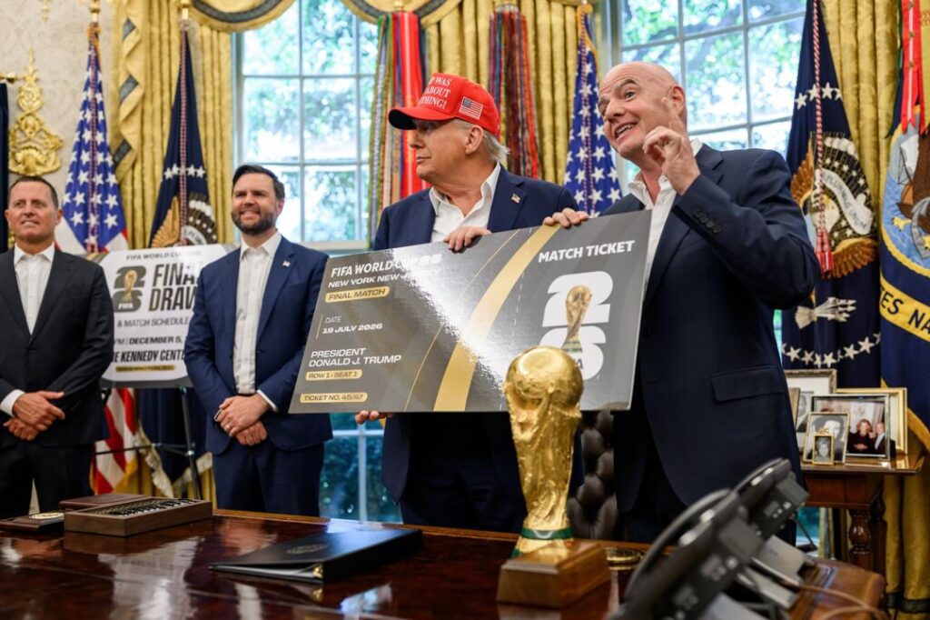 Trump @FIFA 2025 Draw 3