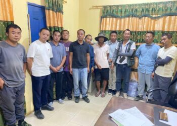 Apprehended Chinese Galamseyers