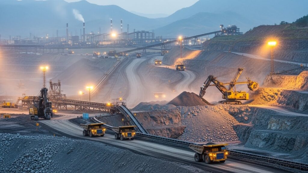 Large-Scale Mining site