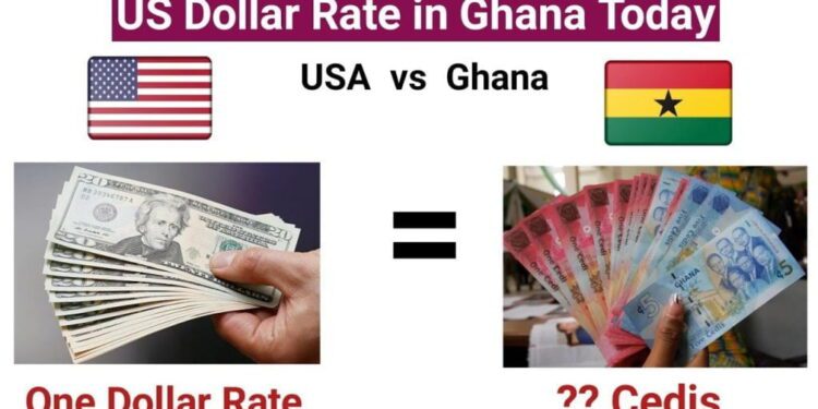 Cedi makes an annual appreciation against the US dollar