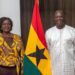 Vice President with Lands Minister